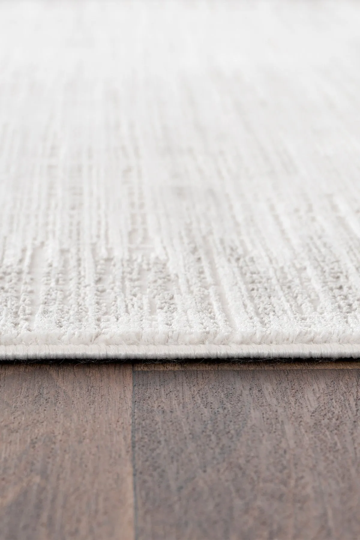 Alfombra de salón Koza Mirage color crema gris