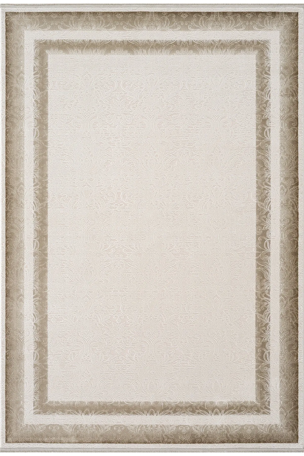Tappeto da soggiorno Koza Mirage color crema visone
