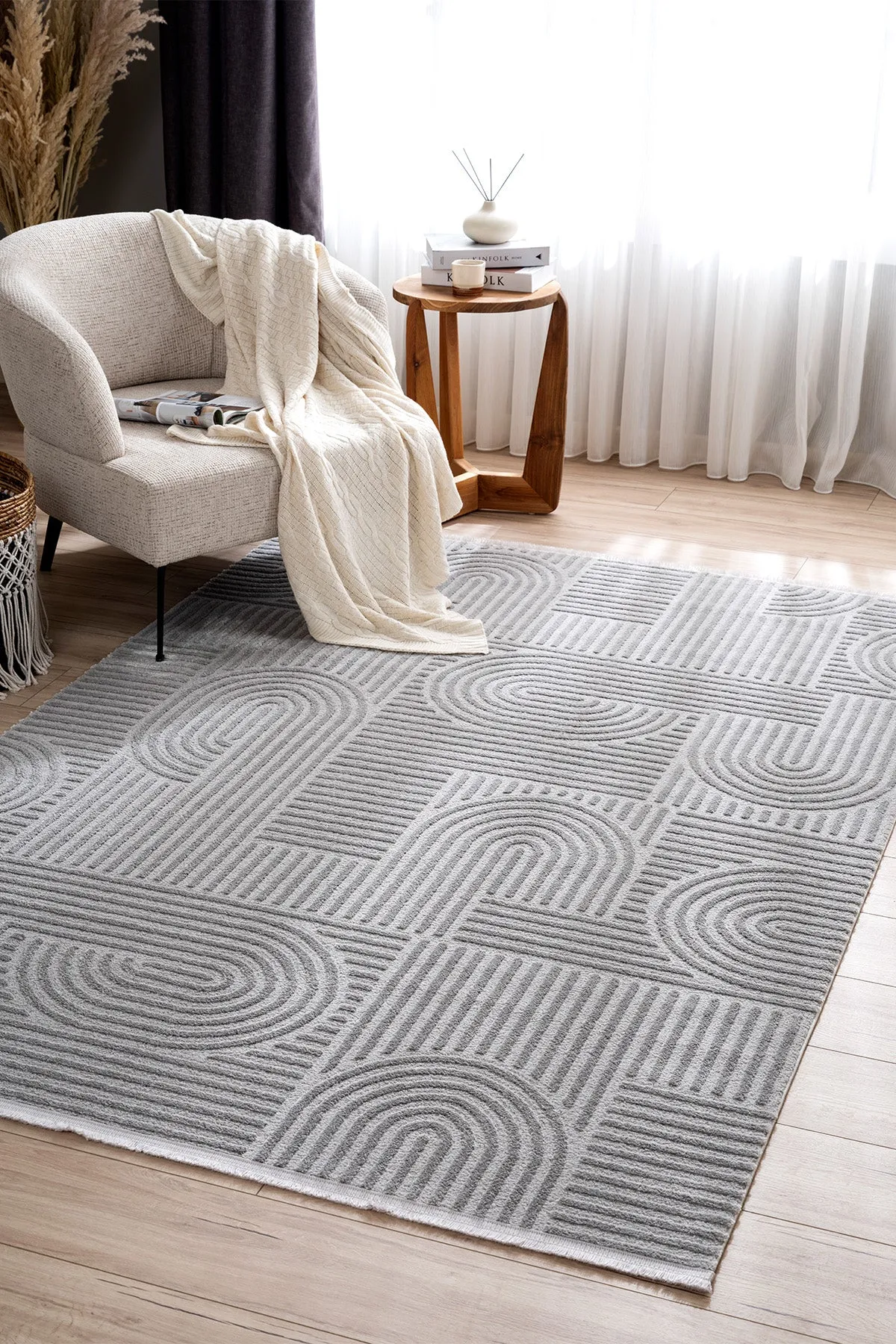 Koza carpet with modern design.