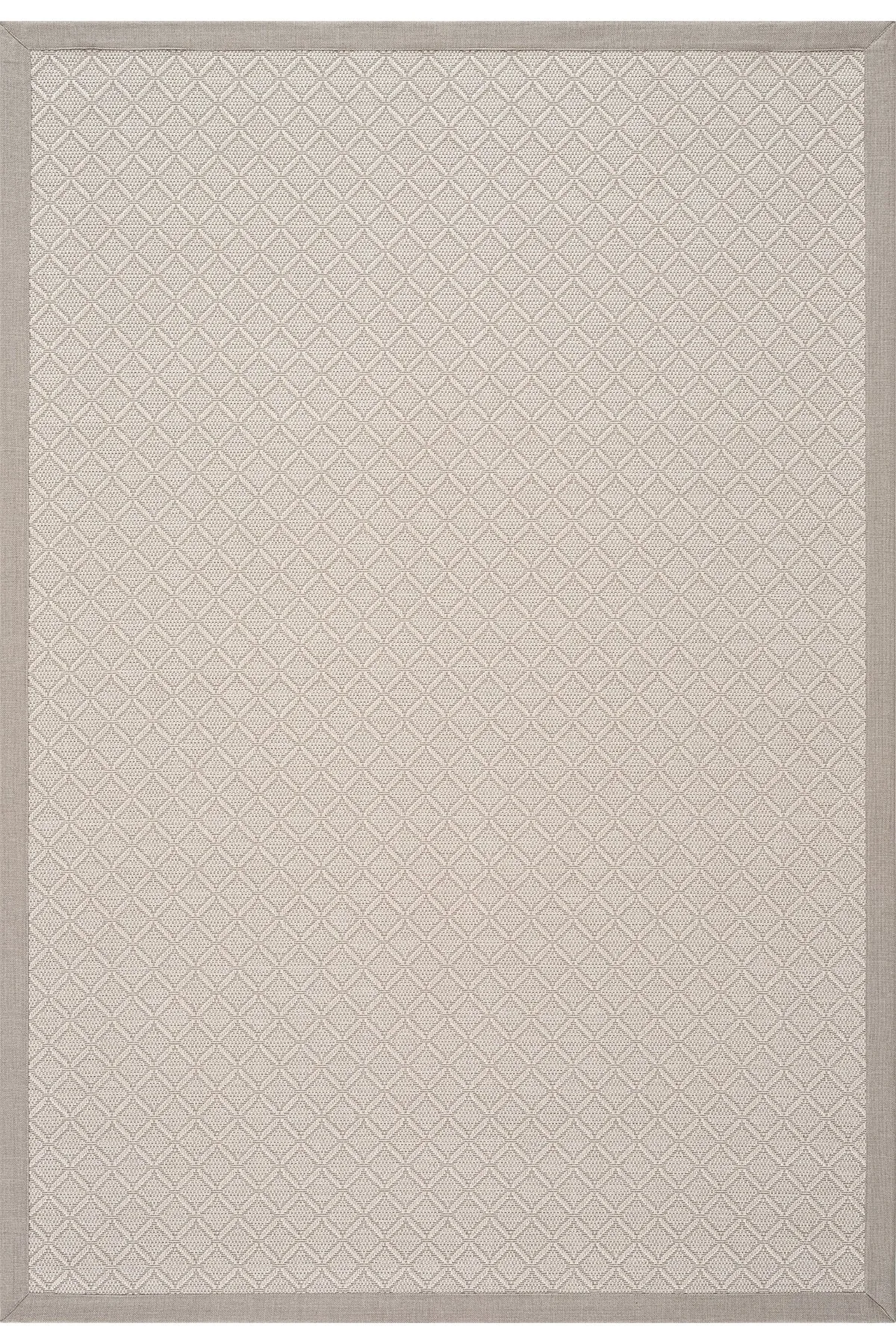 Koza Premium Sisalo Bordüre Creme Sisal Teppich Bordüre Creme