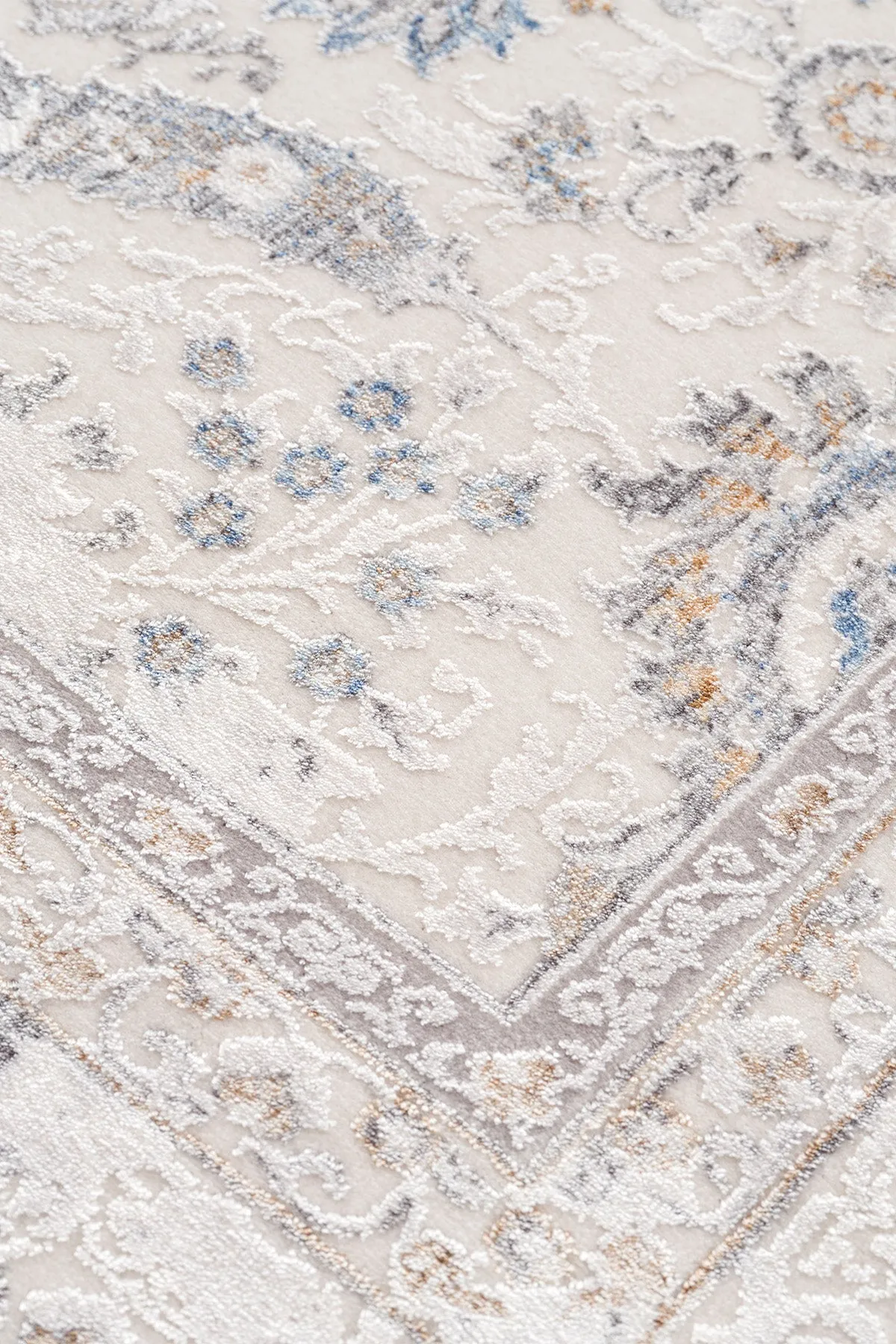 Tapis bleu moderne