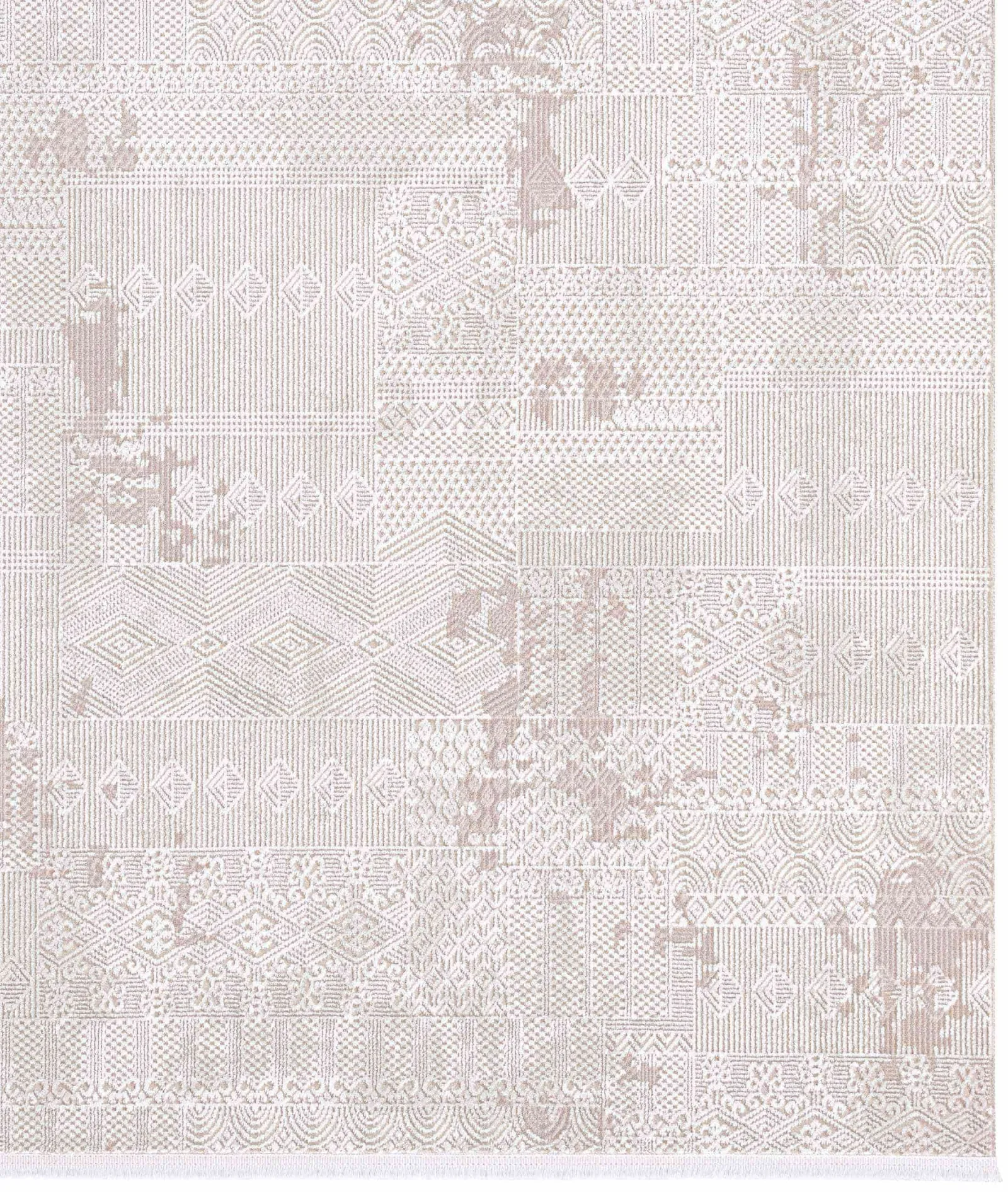 Tappeto moderno con motivi decorativi