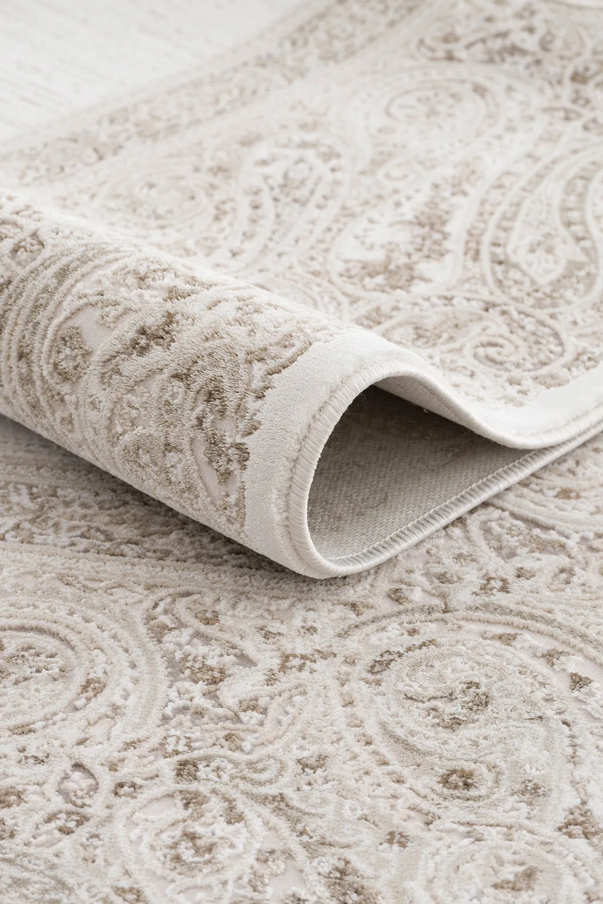 Koza Mirage Cream Mink Wohnzimmerteppich