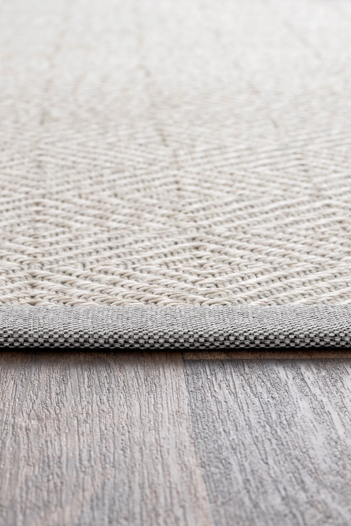 Koza Premium Sisalo Border Grauer Sisalteppich – Grauer Rand
