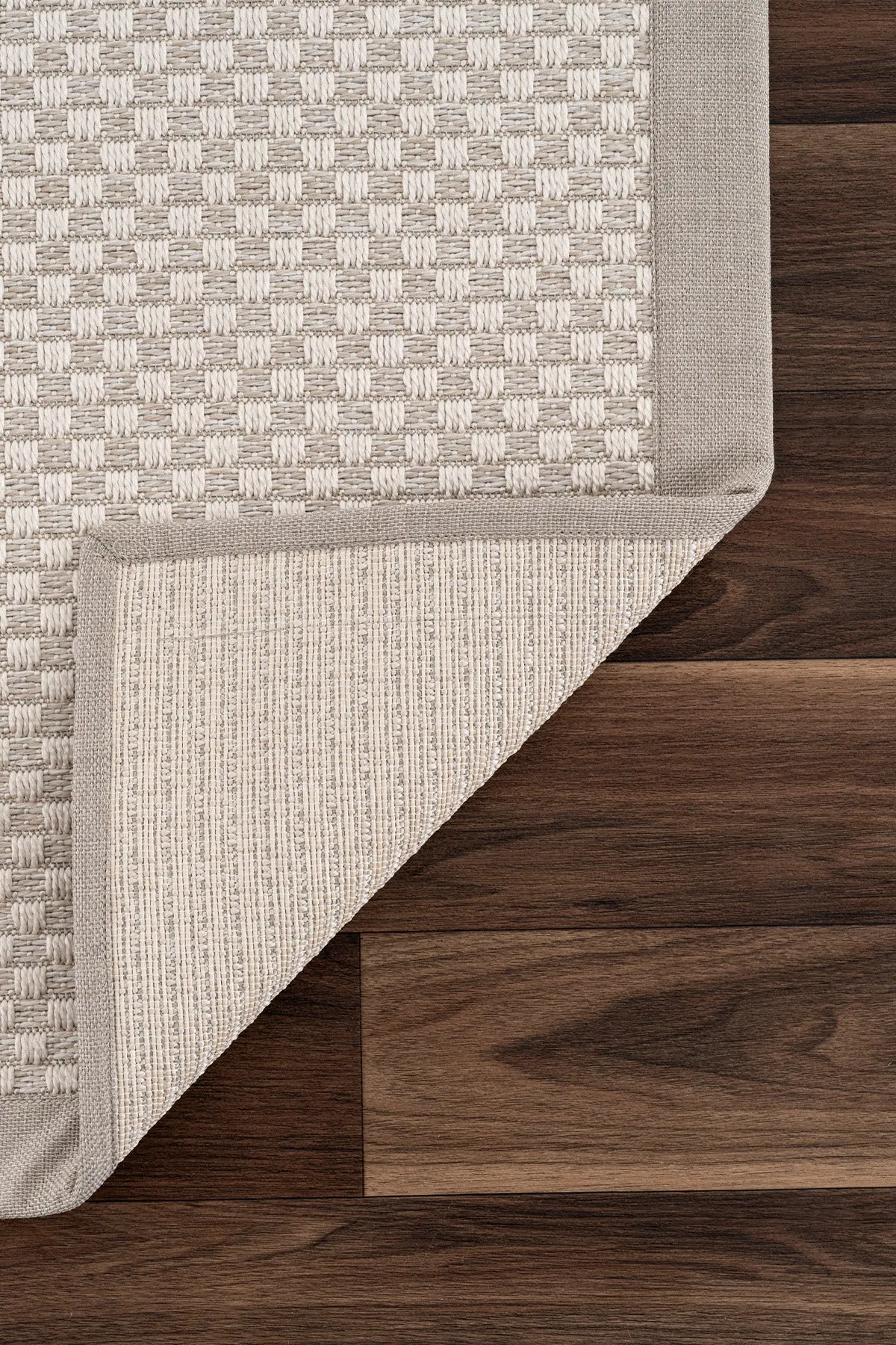 Koza Premium Sisalo Border Creme Sisalteppich - Cremefarbener Rand